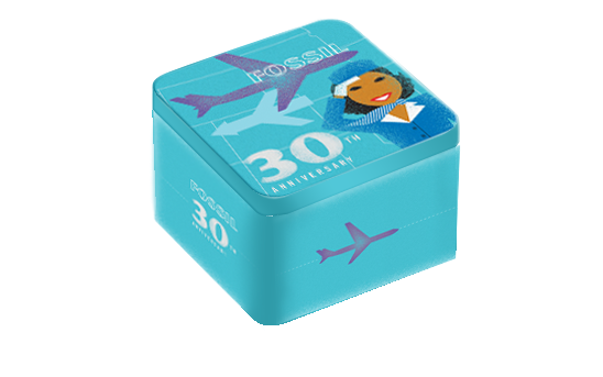 FOSSIL's 30th Anniversary Tin Design Contest Submission